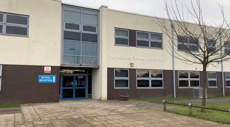 The Elizabethan Academy Retford school building which is currently closed due to a third lockdown. Credit: Hannah Richardson