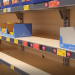 Nearly bare shelves as the third lockdown is underway in England