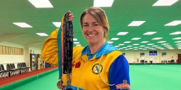From village green to Commonwealth Games: how Amy Pharaoh became a global bowls superstar