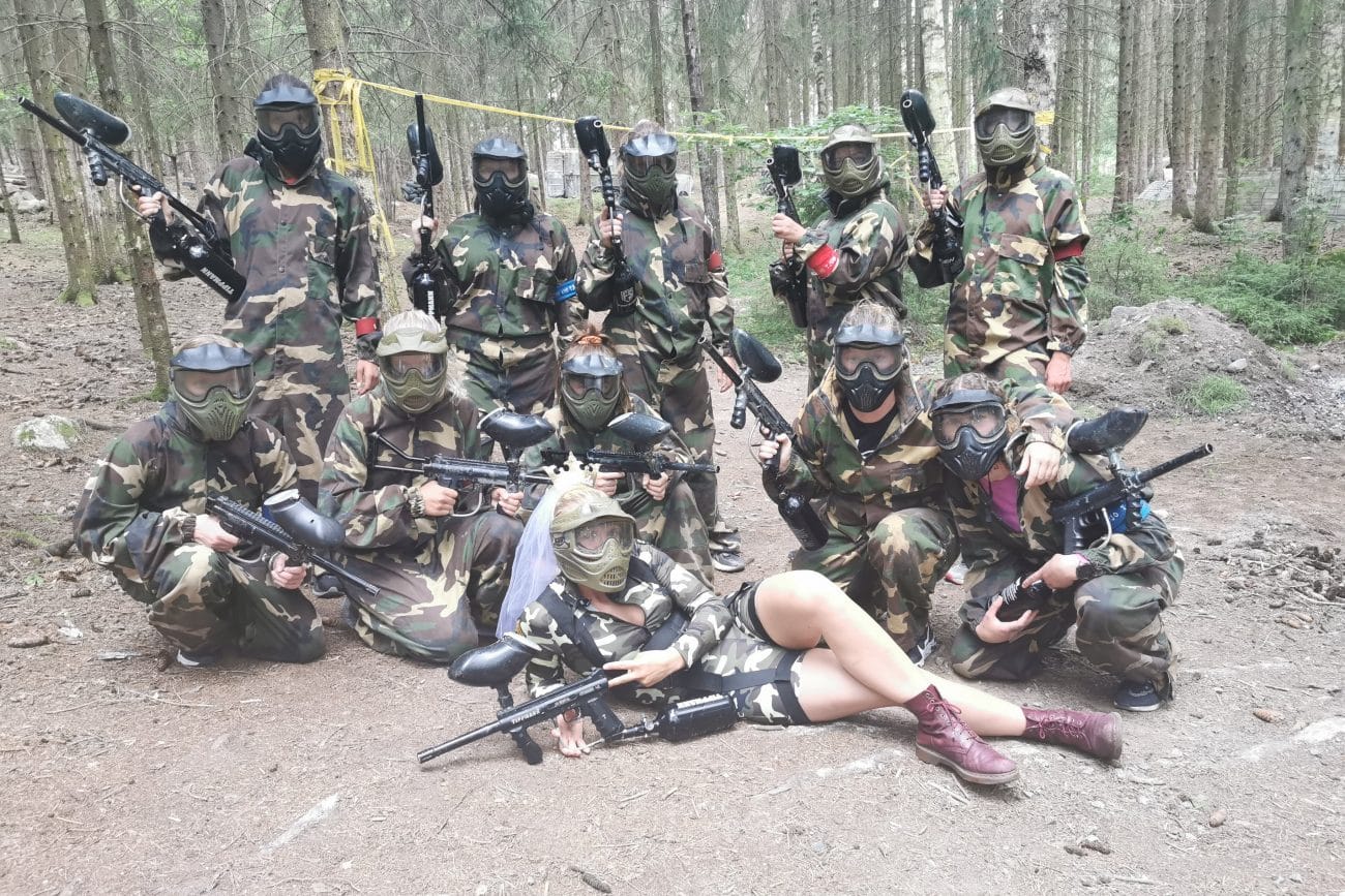 Paintball Skövde 1 Möhippa och Svensexa spelar paintball i Skaraborg