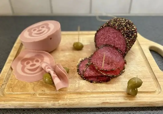 pålägg, salami