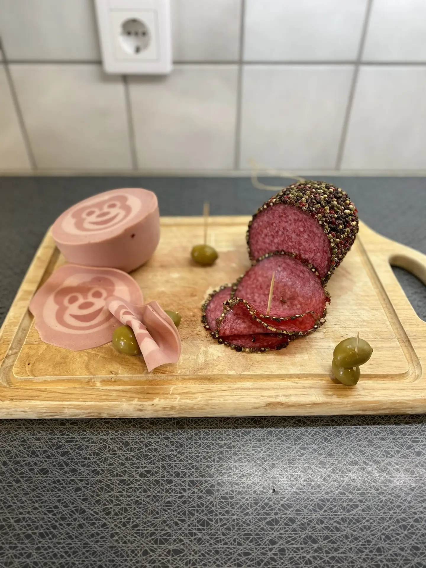 pålägg, salami