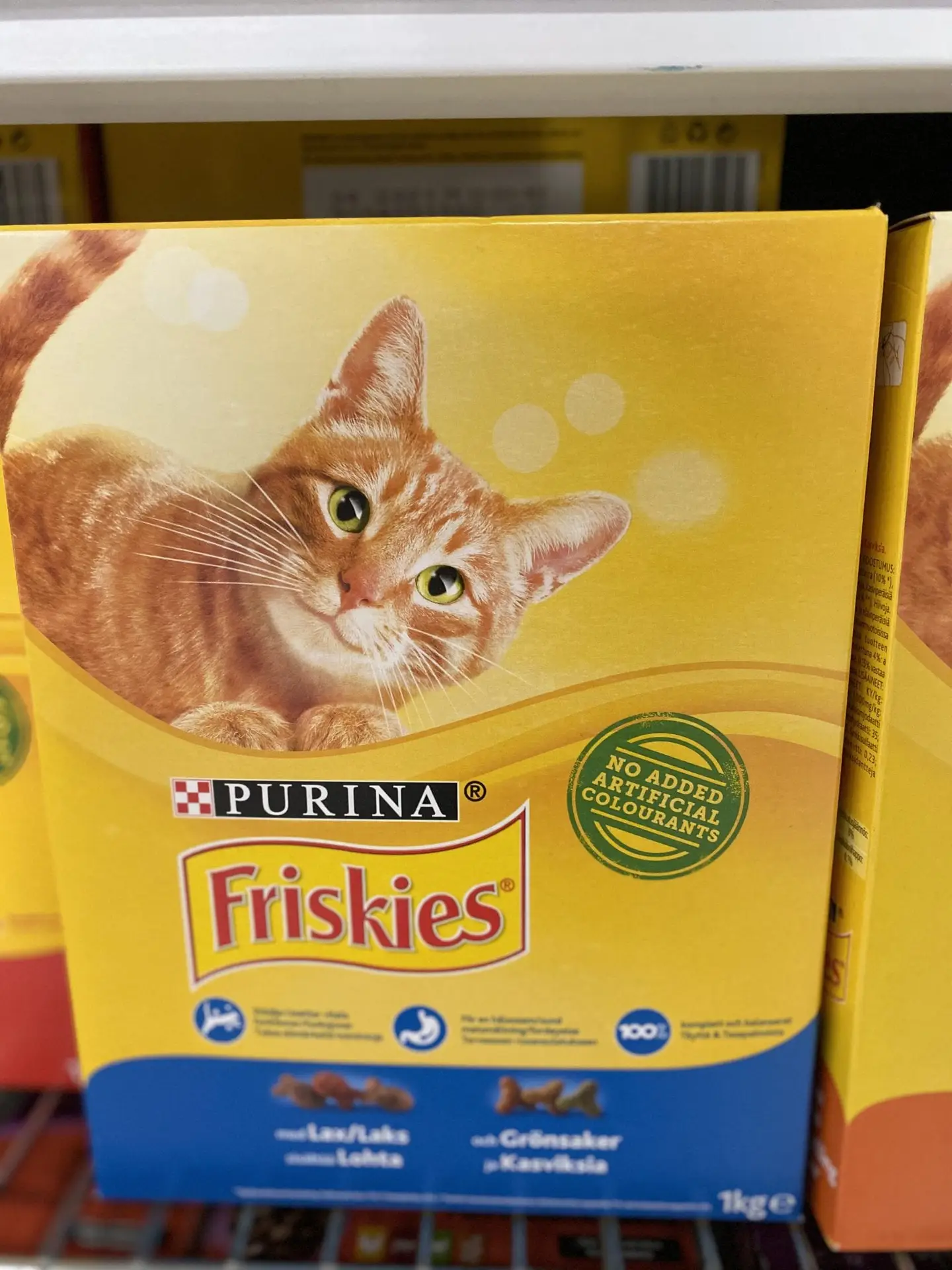 friskies, kattmat