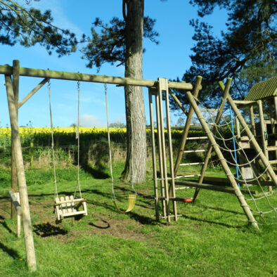 Play area for children at Ludlow Manor House