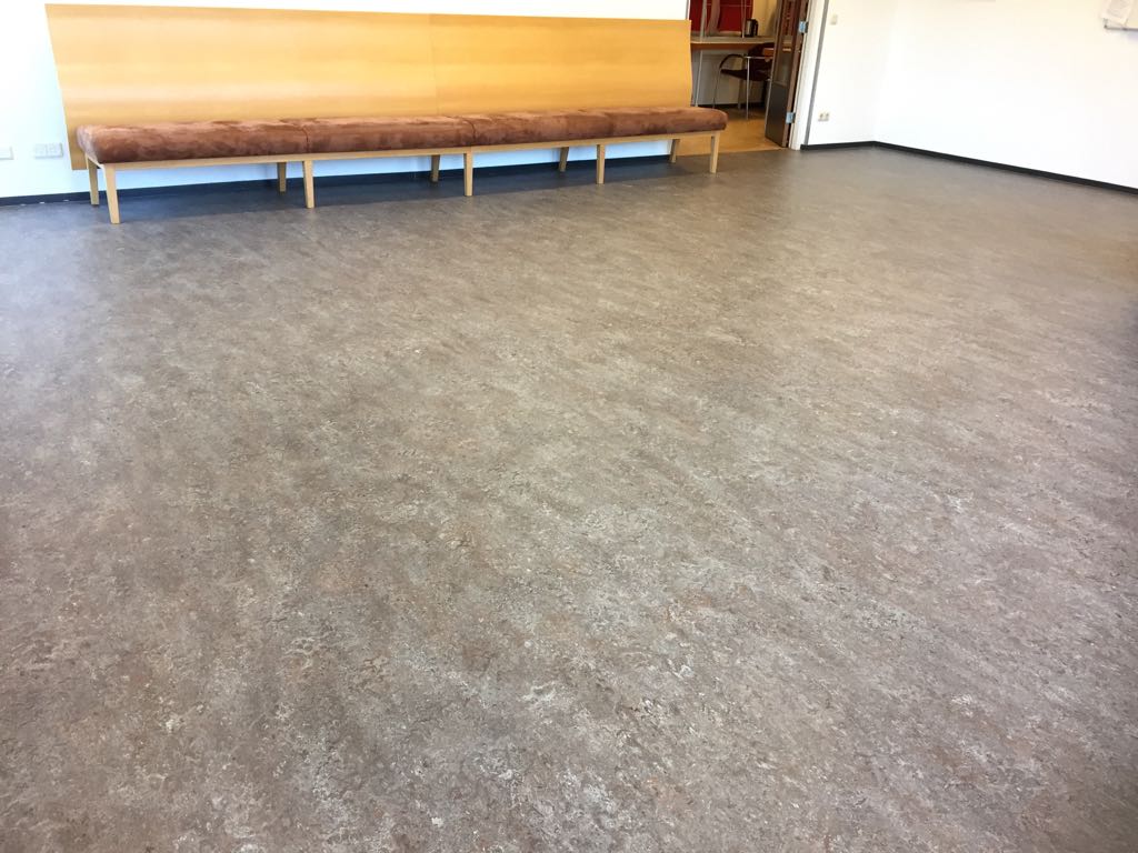 Marmoleum en linoleum gemaakt