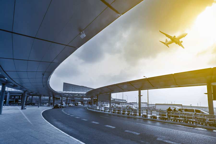 vervoer naar de luchthaven