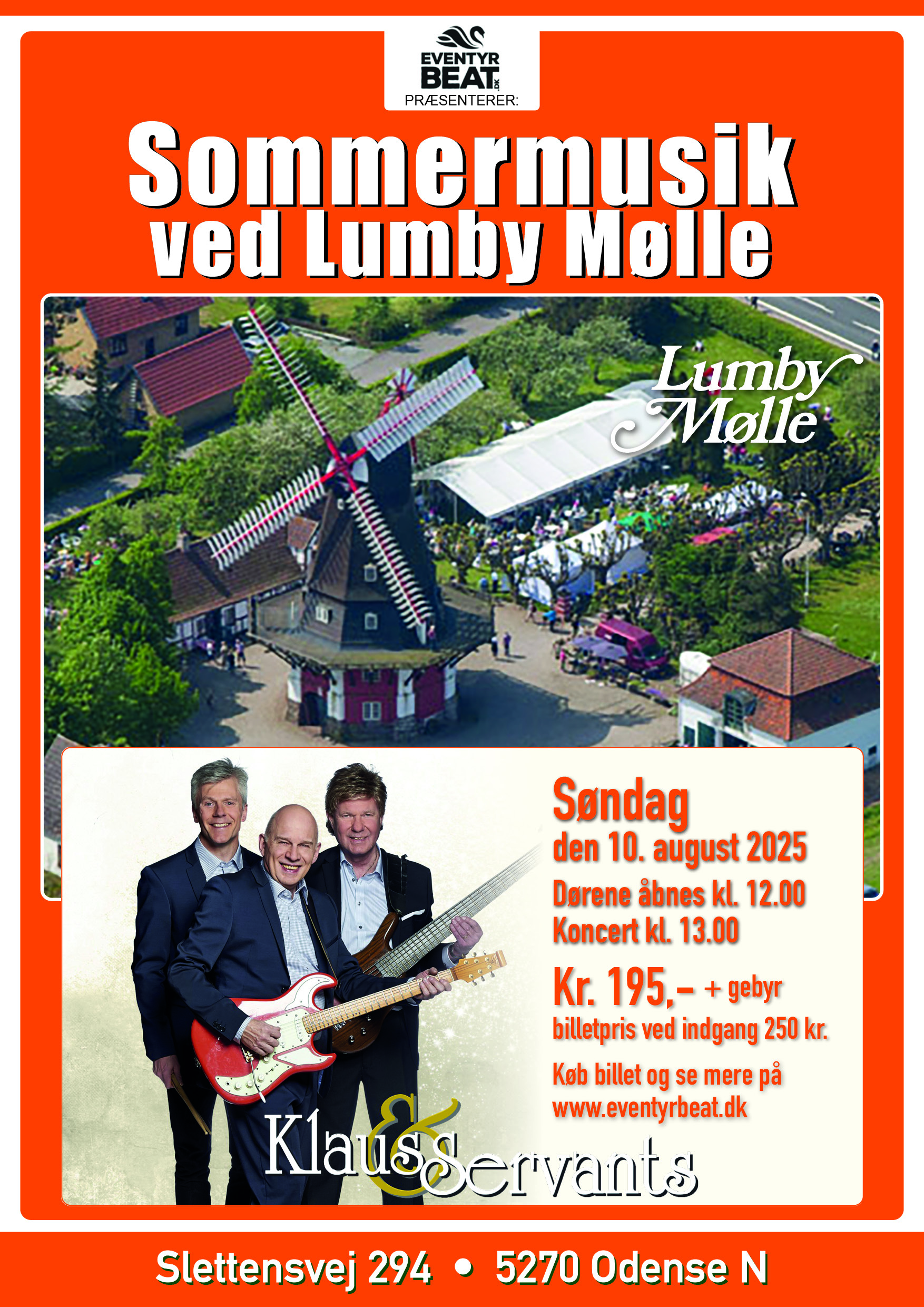 Sommermusik på Lumby Mølle