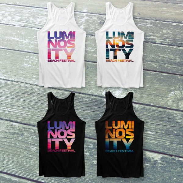 Luminosity Beach Festival Sunset Tanktop