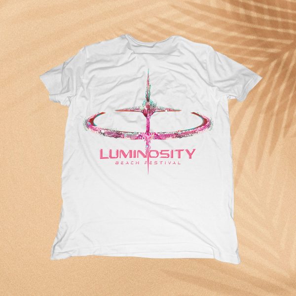 T-shirt Pink Flower Star (New Luminosity Logo) - Image 6