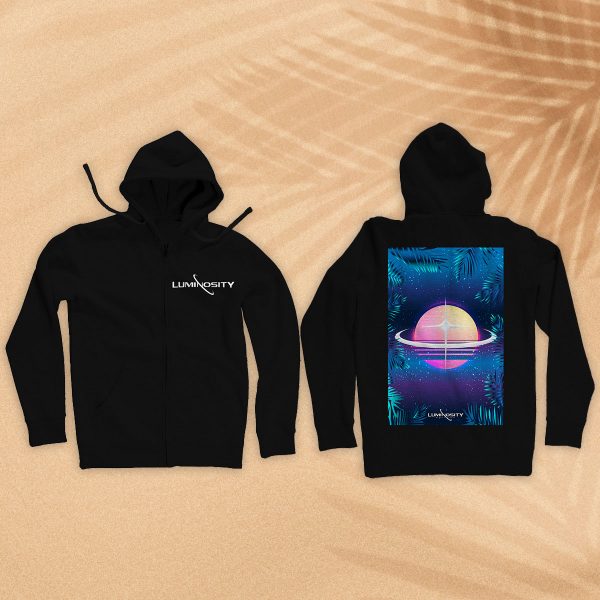 Zip Hoodie Moonlight Star (New Luminosity Logo) - Image 2