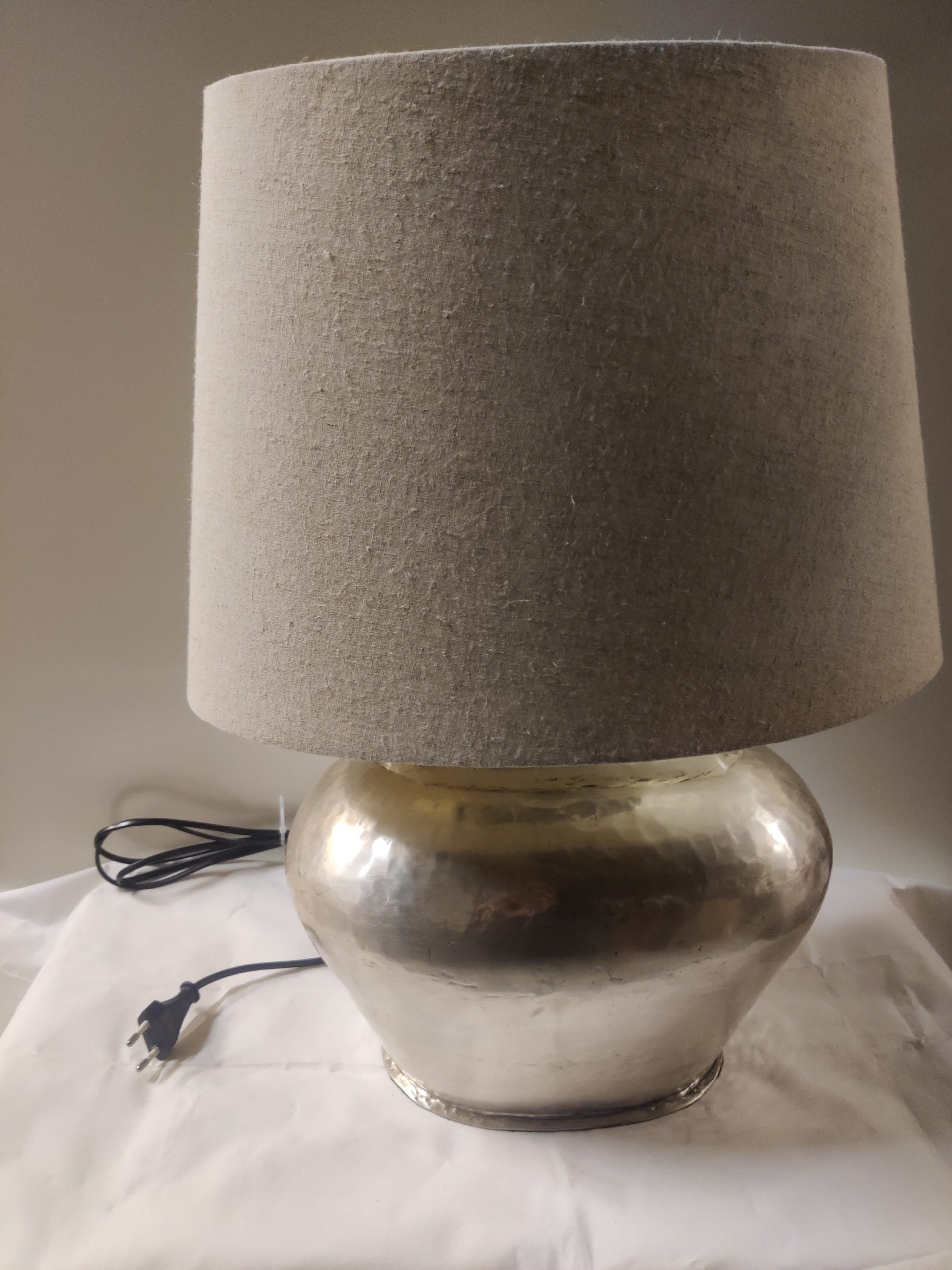 Metall bordlampe