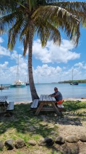 Udsigt fra restaurant, Grenada Marine