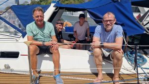 Leif, Fred, Beth og Jesper