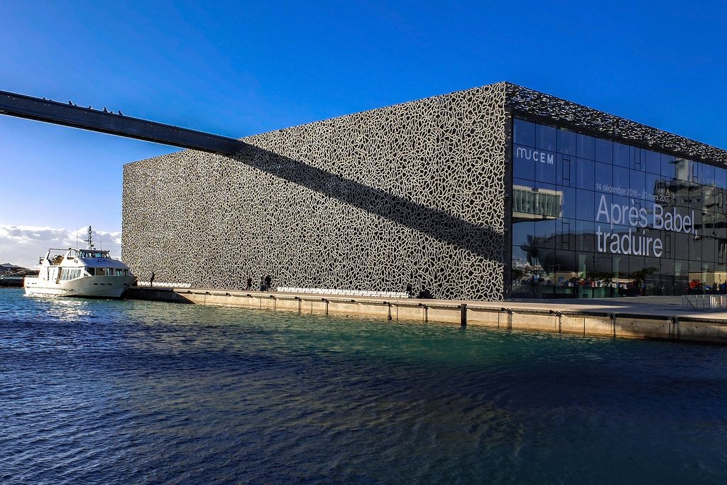 MUCEM museum in Marseille.