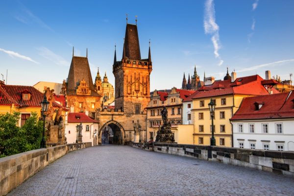 Karelsbrug in Praag.