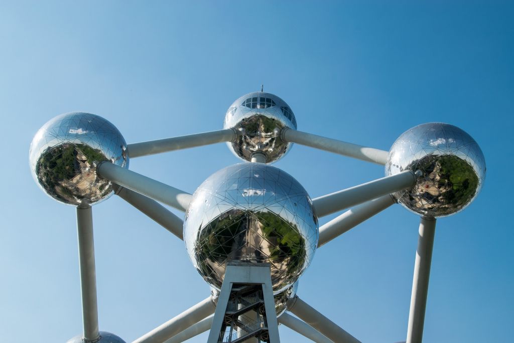 Het Atomium in Brussel.