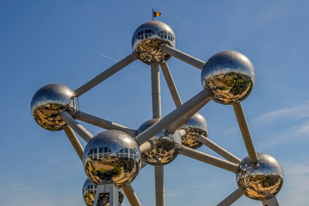 Het Atomium in Brussel.