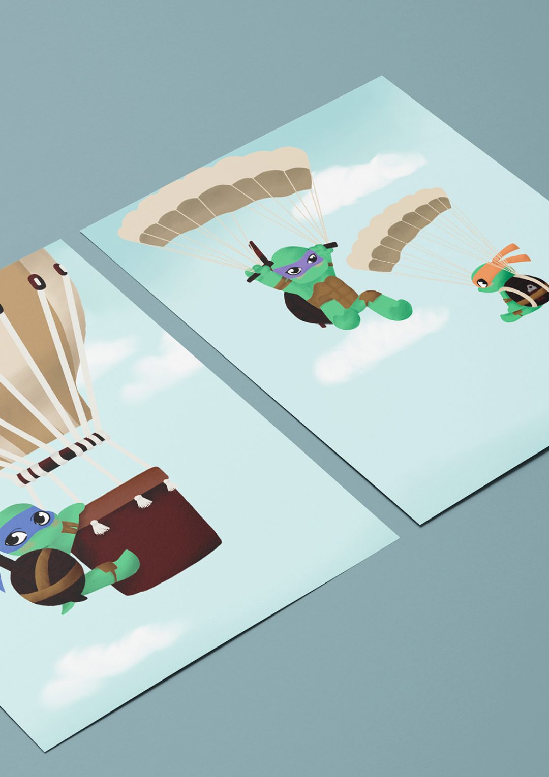 Baby Ninja Turtles plakater