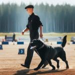 två dagar lydnadstävling startklass i hallen