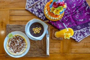 petit déjeuner typique de Bali