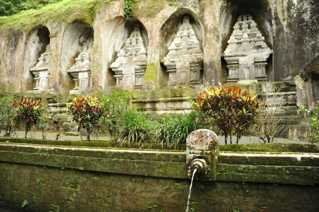 Temple deGunung Kawi, Bali, Indonésie