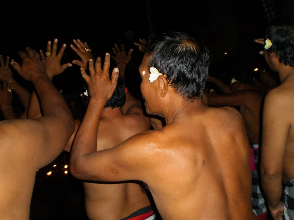 danses kecak, bali