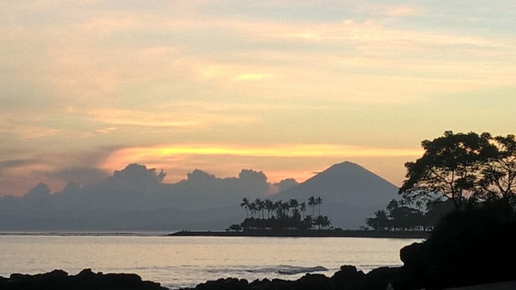 coucher de soleil, Lombok