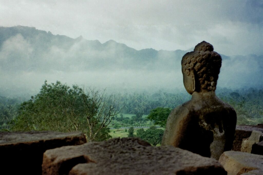 borobudur temple, Java, Indonésie