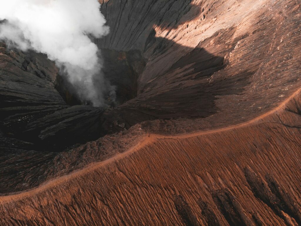 cratère Bromo, volcan, Java, Indonésie