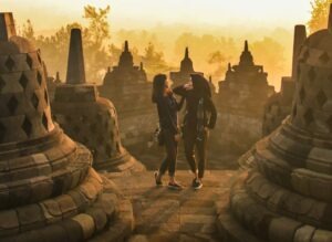 temple de borobudur à jogjakarta java