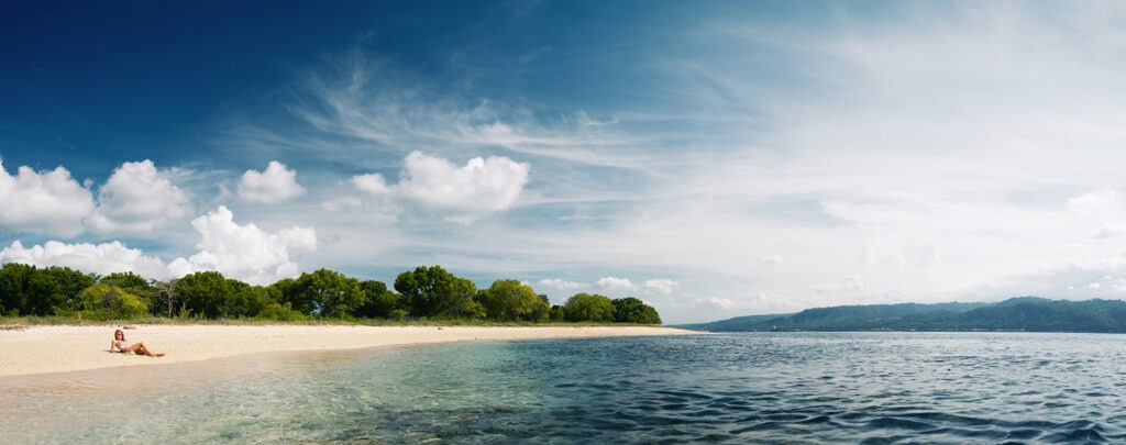 plage, gili, Lombok