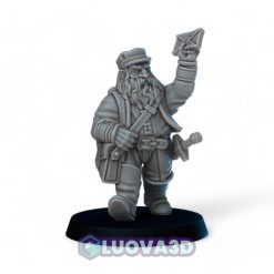 Dwarf Mailman with Letter