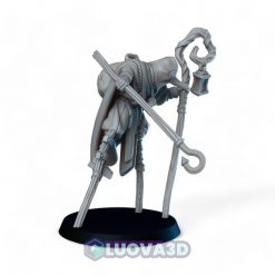 Plague Walker with Lantern and Staff