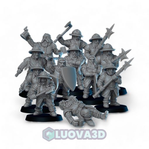Dwarf Guards - Stalwart Defenders Set