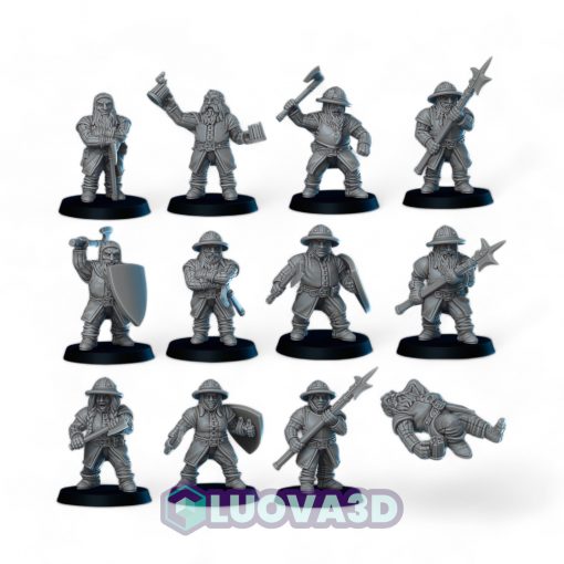 Dwarf Guards - Stalwart Defenders Set