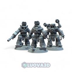 Dark Steel Destroyers by Immaterium God Miniatures