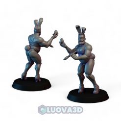Male Bunny Figurine - Easter Edition