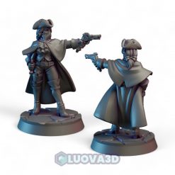 Female Highwayman - Bold Outlaw with Pistols