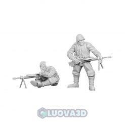 WW2 USSR Troops - Machine Gun Team (2)