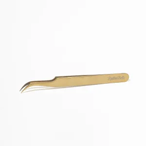 Curved Volume Fiber Tip Tweezer