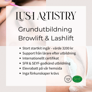 Lashlift och Browlift Utbildning