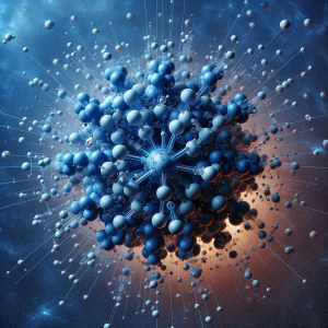 HA_concept - Luxe Lift Aesthetics & Women's Wellness Image showing visual representation of Dermal Filler on a molecular level.