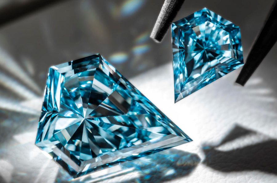 Joaillerie & Pierres de Synthèse - Le Cas Fred (LVMH) avec son diamant bleu de synthèse