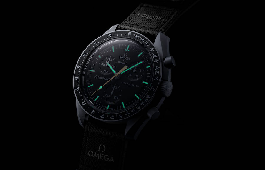 Découvrez la Moonshine Gold de Swatch x Omega