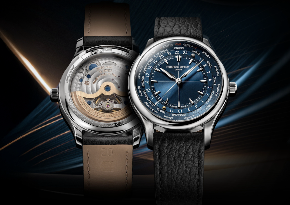 La Worldtimer Manufacture par Frédérique Constant & Watch Angels