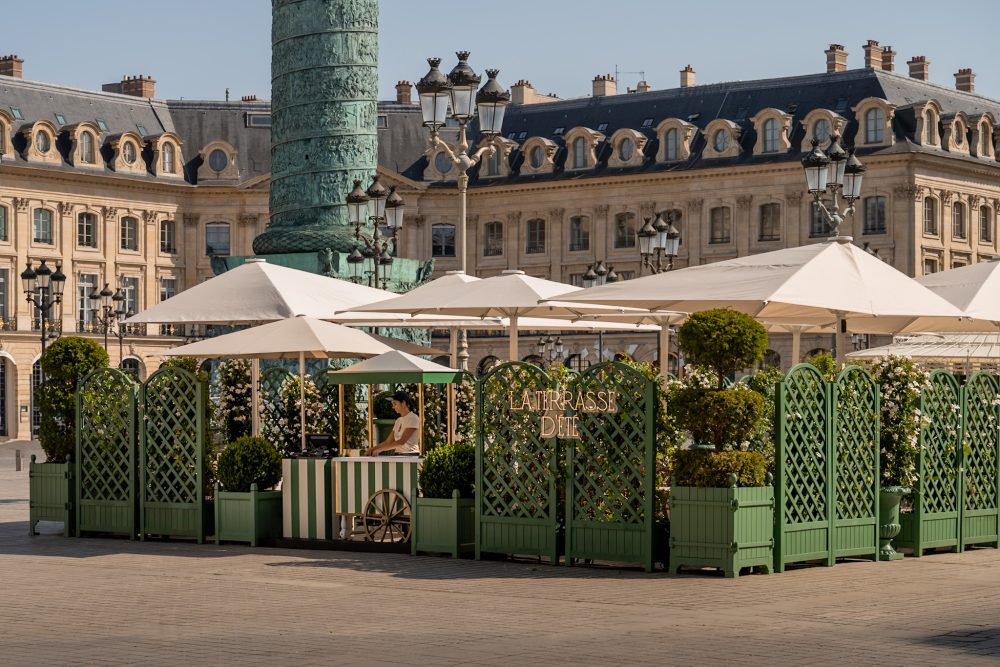 La Terrasse estivale et éphémère du Ritz Paris