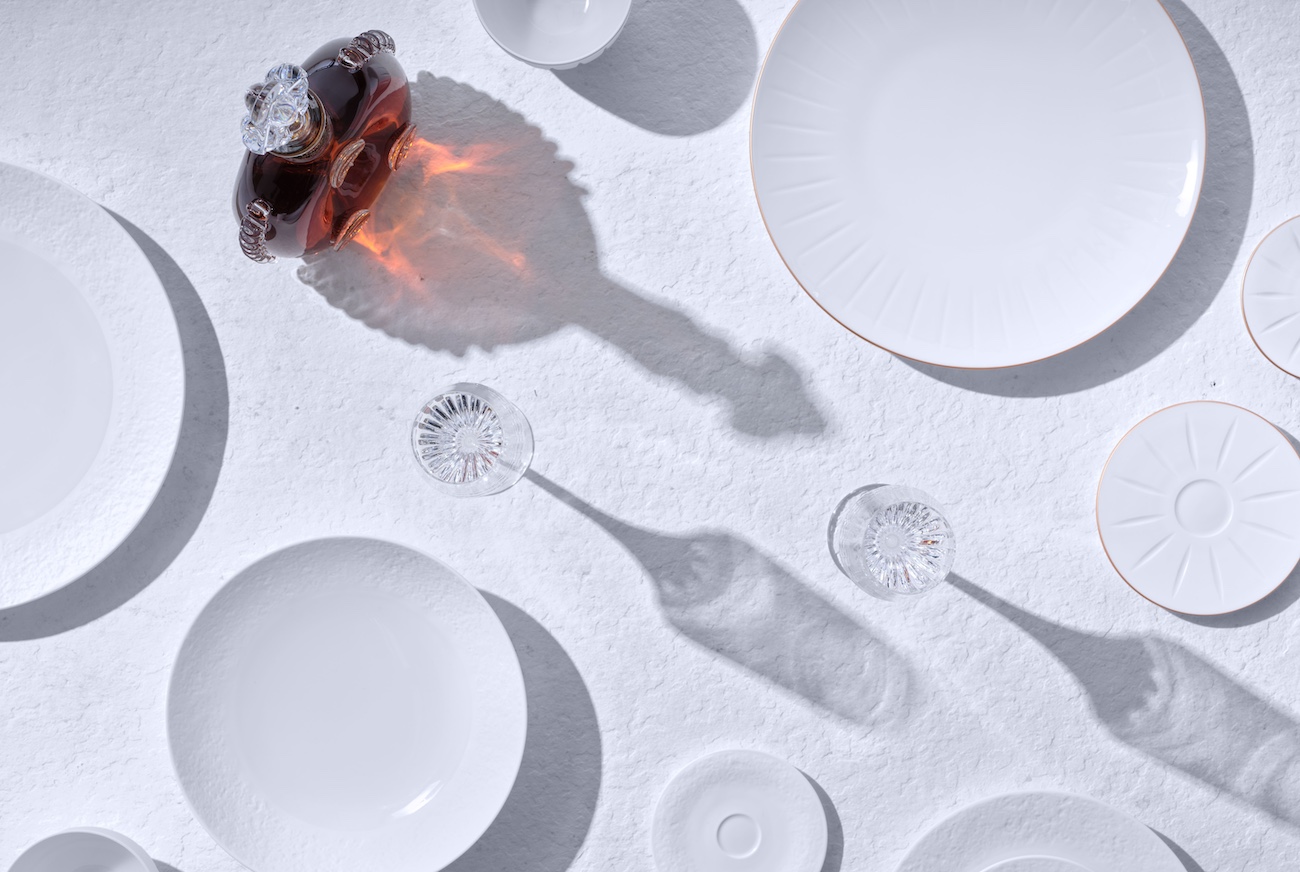 LOUIS XIII dévoile sa première collection Art de la Table avec J.L Coquet
