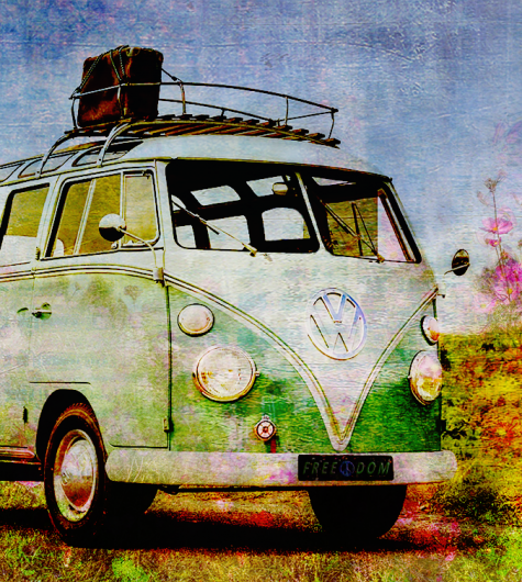 Volkswagen Bus - Photo Art