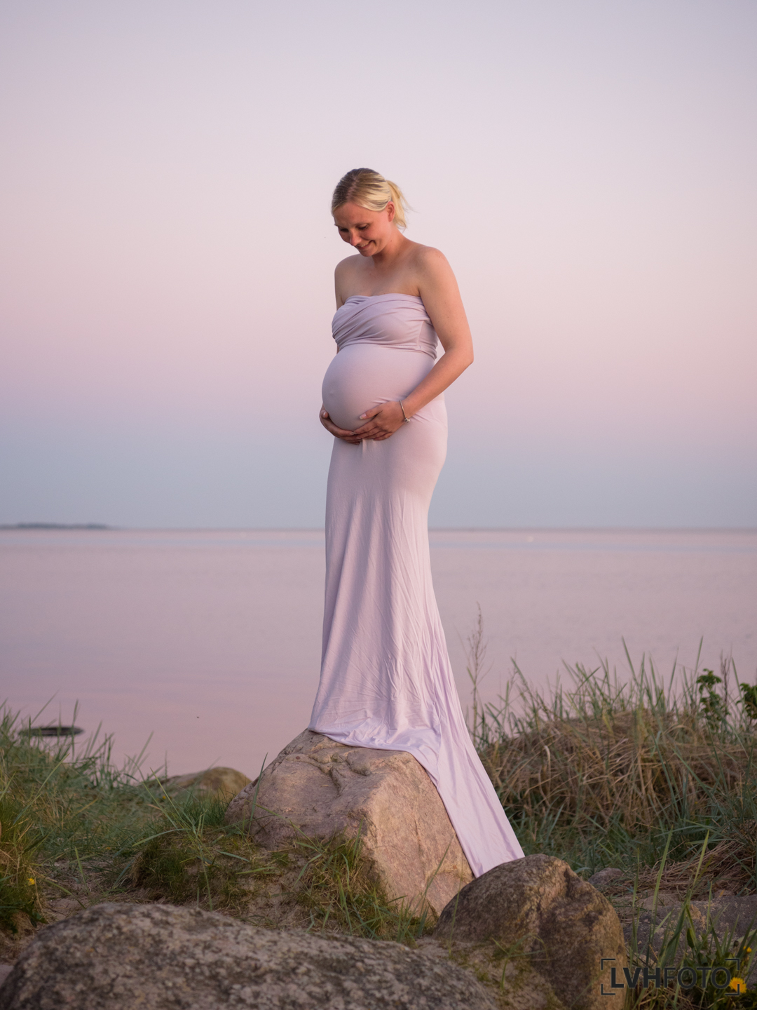 Gravid kjoler - LVH-foto