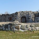 Lyckå slottsruin.